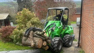 Avant 528 loader