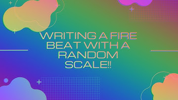Making a Beat With a Random Scale Challenge!!