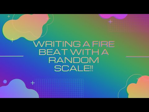 Making a Beat With a Random Scale Challenge!!