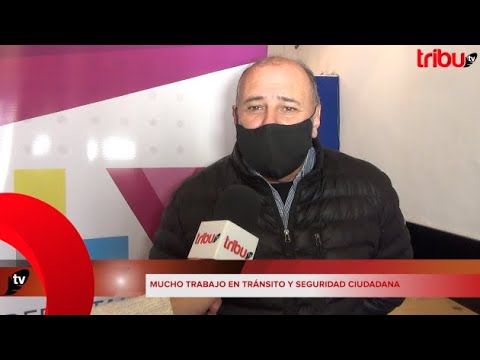 ADRIÁN POCHETTINO: MUCHO TRABAJO EN TRÁNSITO Y SEGURIDAD CIUDADANA EN LAS VARILLAS.