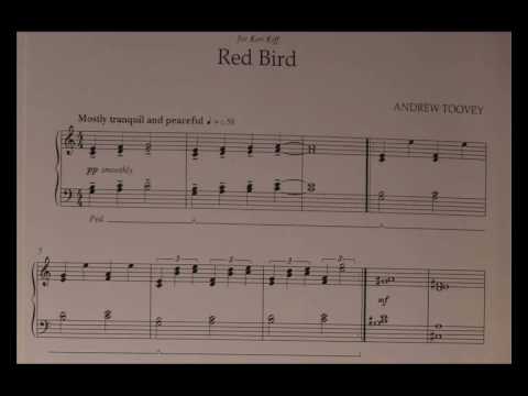 Andrew Toovey - Red Bird for solo piano