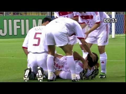 El Gol más rápido de la historia de los Mundiales - Sukur (Corea / Japón 2002)