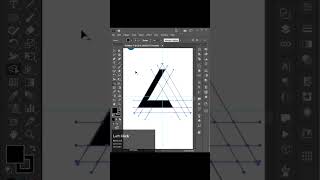 Triangle logo design in Adobe Illustrator
