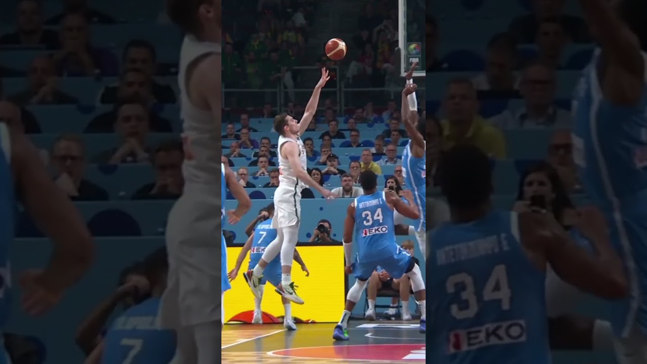 Everybody needs a rim protector like Kostas Antetokounmpo 😳🚫 #EuroBasket