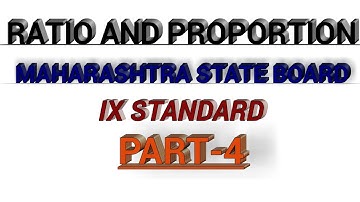 Ratio and Proportion | Part 4 | 9th | Algebra | MSB