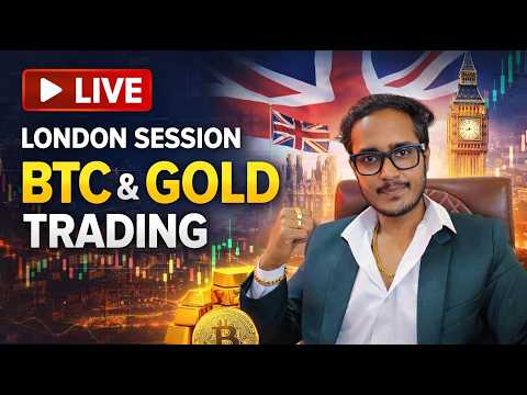 Crypto Gold Live Trading | London SESSION | 3 JUNE 2026 | THE CHARTISTT