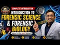 Introduction to Forensic Science &amp; Biology 🔥 | Basics You MUST Know |MPPSC SO|UGC NET|Dream JRF