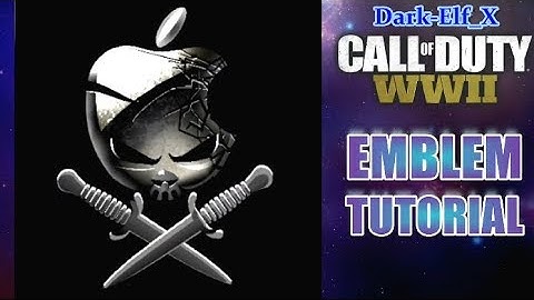 COD WW2 Emblem - Apple Skull (Darkelf X)