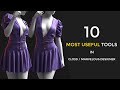 10 Useful Tools and Features in MARVELOUS DESIGNER