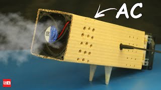Making a Powerful AC from Peltier  Homemade AC for Summer