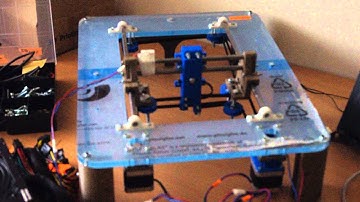 Testing configured CoreXY design without extruder