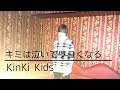 【歌ってみた】キミは泣いてツヨくなる / KinKi Kids【cover】