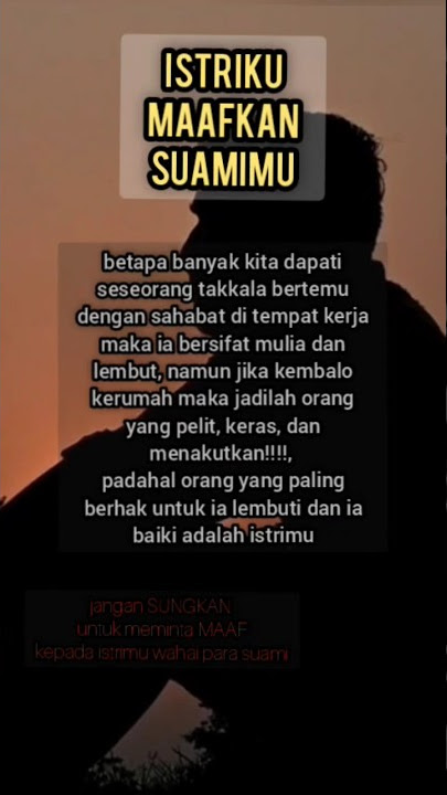 istriku maafkan suamimu#shorts #quotesislami #islam #quote #quotes