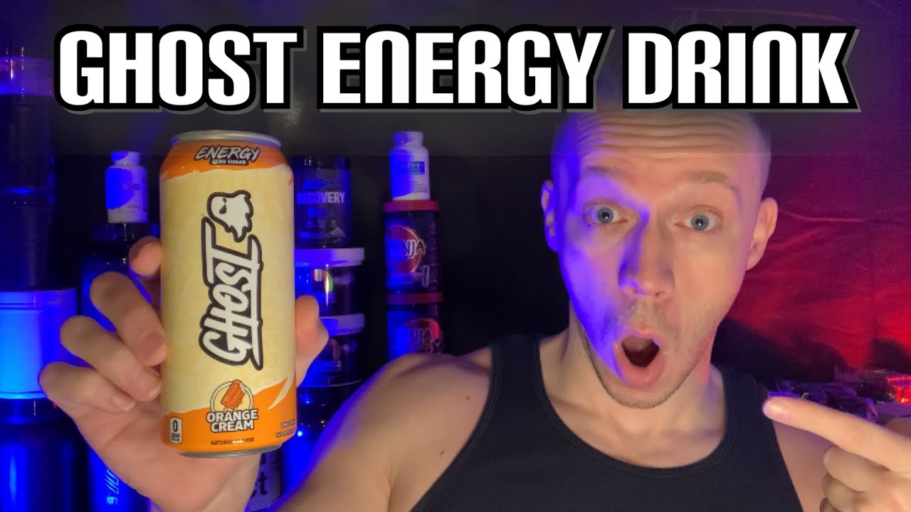 Best Orange Cream? New! Ghost Energy Drink REVIEW Orange Cream