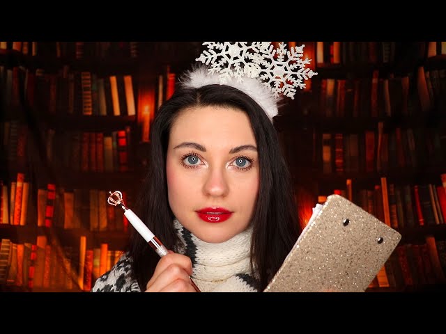 [ASMR] Schneeflöckchen Überprüft Ob Du Artig Warst ❄️😀 Christmas Roleplay Deutsch/German |Elena ASMR