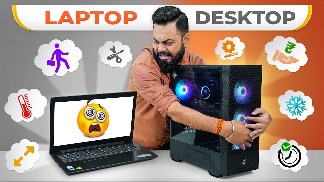 ⁣Laptop Vs Desktop - Which One Should You Buy In 2023?⚡Must Watch!