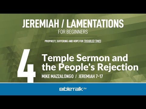 Temple Sermon and