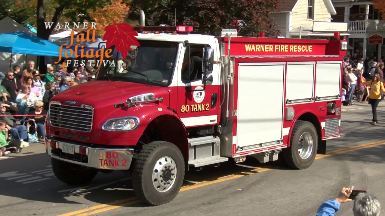 2019 Warner Fall Foliage Festival Parade YouTube