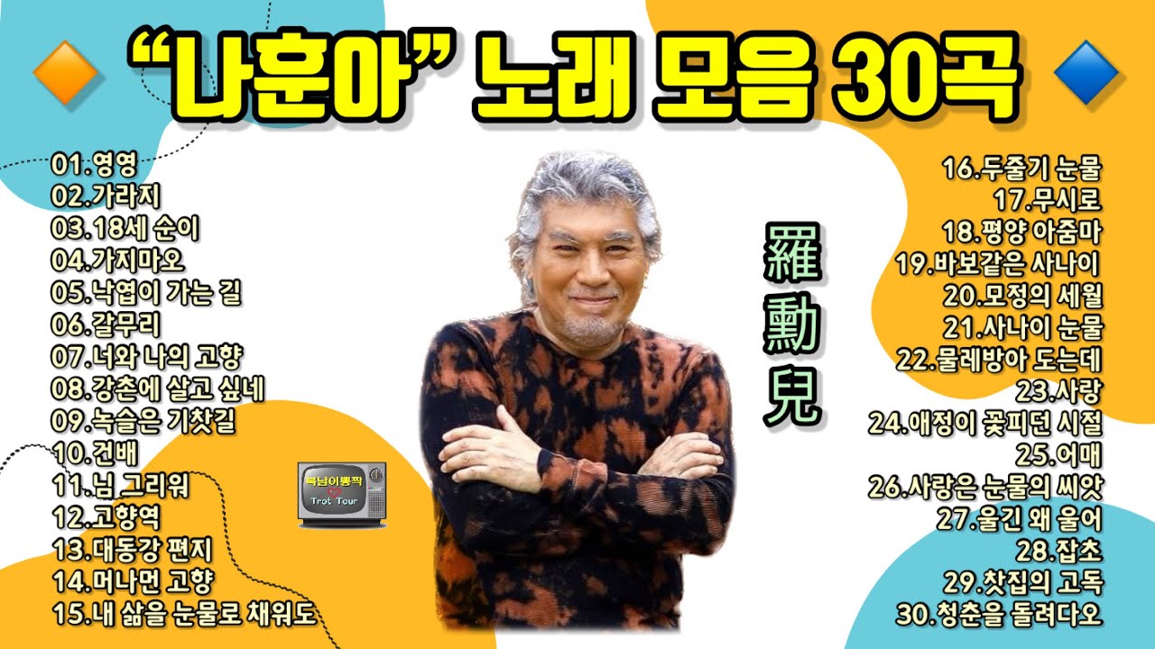 나훈아 노래 모음 30곡 - 1