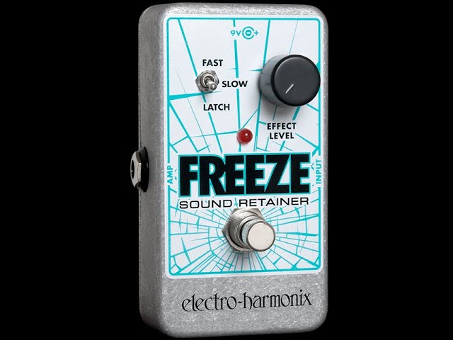 【日本語訳付き】Electro Harmonix Freeze Sound Retainer EHX Pedal Demo