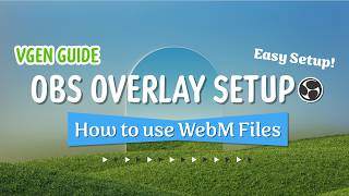 How to Set Up Overlays in OBS (WebM & APNG Tutorial) | MōMō STORE