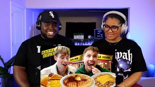 Kidd and Cee Reacts To Brits try Waffle House for the First Time!
