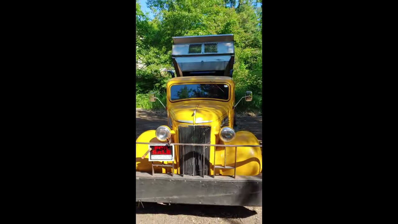 1937 GMC 1 5 Ton Dump DUMPER