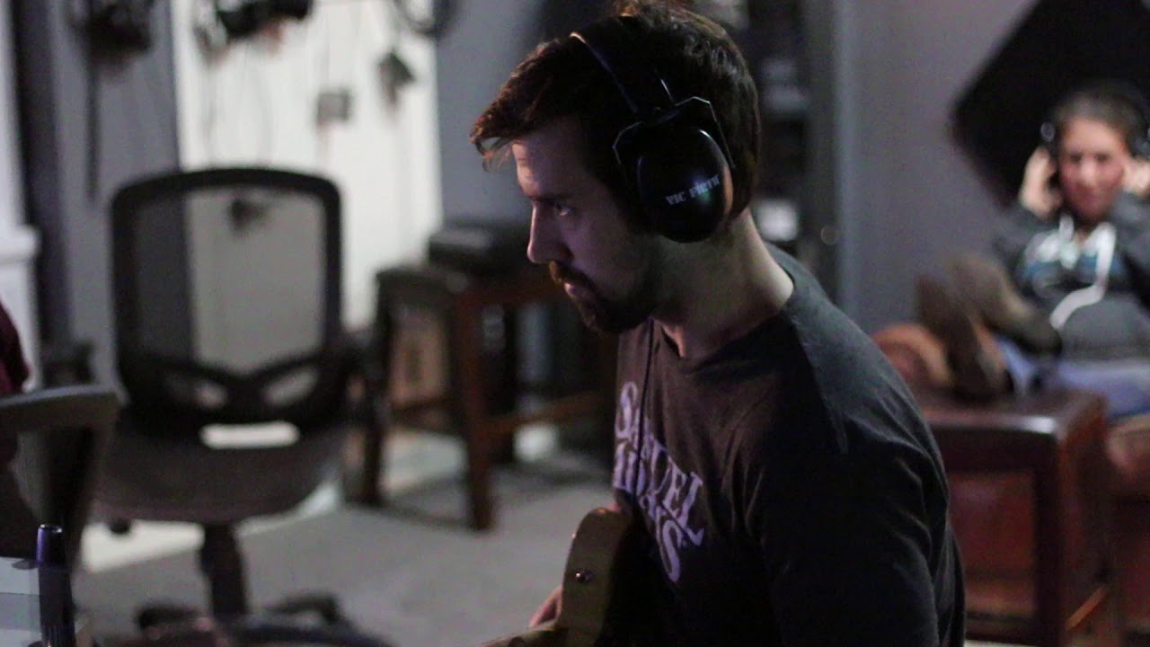 Blue City Diesel - Tracking guitar @ Loudbox studio 1-11-2020