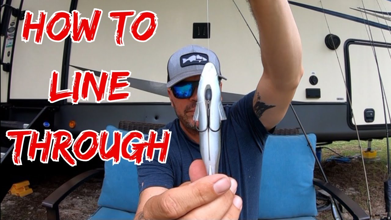 How to do a line through swimbait with the Bass Mafia 7″ Daingerous