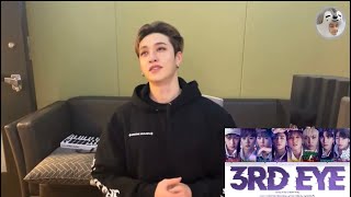 Bang Chan listening to Stray Kids 3rd Eye (SKZ2021) | Chan’s Room Ep140