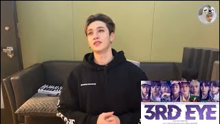 Bang Chan listening to Stray Kids 3rd Eye (SKZ2021) | Chan’s Room Ep140 Resimi