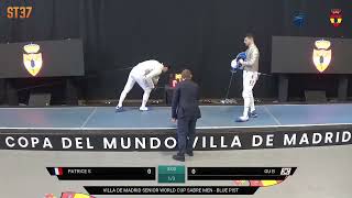 Madrid World Cup 2024 SMS - L8 - Gu Bongil KOR v Sebastien Patrice FRA