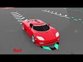 Learn Shapes and Colors With Street Vehicles &amp; Trucks | 3D Animation | Super Games