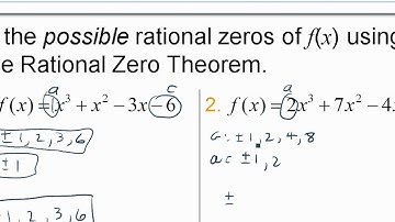 Rational Zero Theorem, Part 2