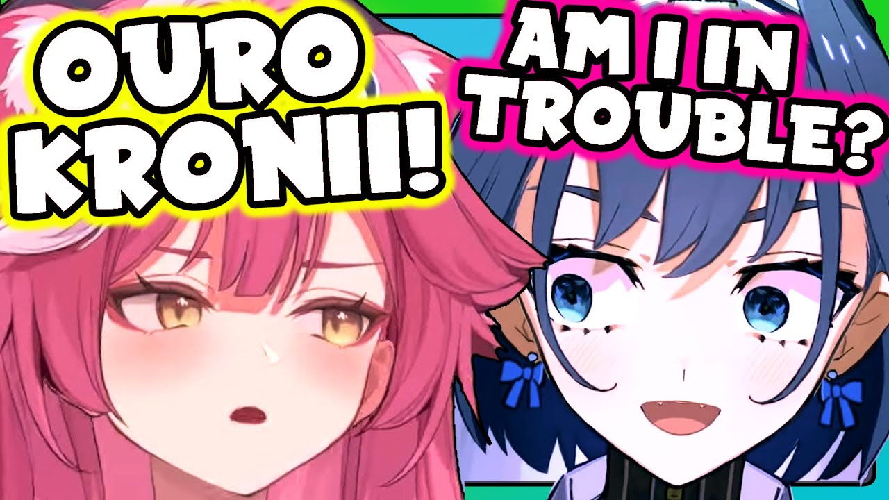 Things got 'serious' when Raora used Kronii's full name