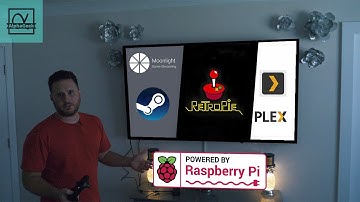 PLEX + MOONLIGHT + RETROPIE All-In-One!