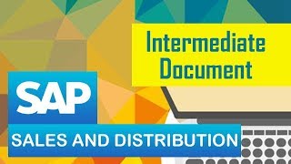 SAP SD |Intermediate Document | Electronic Data Interchange |Application Link Enabling
