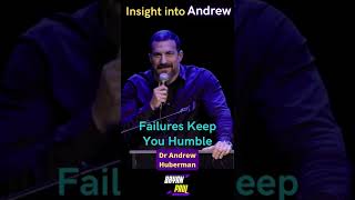 Humility in Failure - Insight into Andrew Huberman #shorts #andrewhuberman #hubermanlab