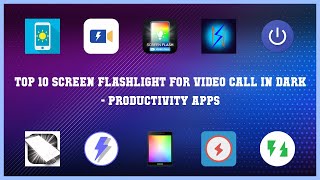 Top 10 Screen Flashlight For Video Call In Dark Android Apps screenshot 2