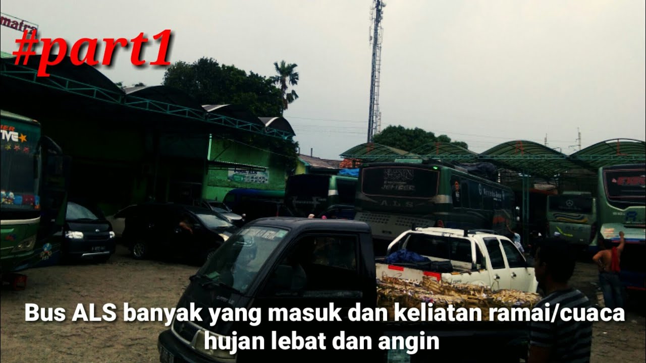 SIBUK DAN MULAI RAMAI BUS ALS DI TANGERANG SORE INI/ALS240,ALS302,ALS389,ALS010