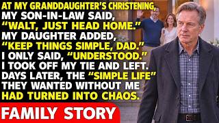 My Son-in-Law Said Keep Things Simple—So I Stopped Being The Family's Safety Net. Then His...