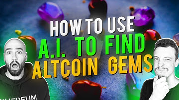 🚀 USE A.I. TO FIND ALTCOIN GEMS - Brand New Crypto Technology
