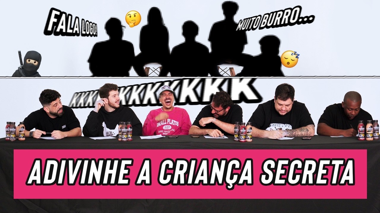 1 CRIANÇA SECRETA VS 6 ADULTOS