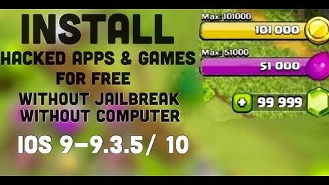 HOW TO INSTALL HACKED APPS AND GAMES WITHOUT JAILBREAK ON IOS 9-9.3.5/10 FOR FREE
