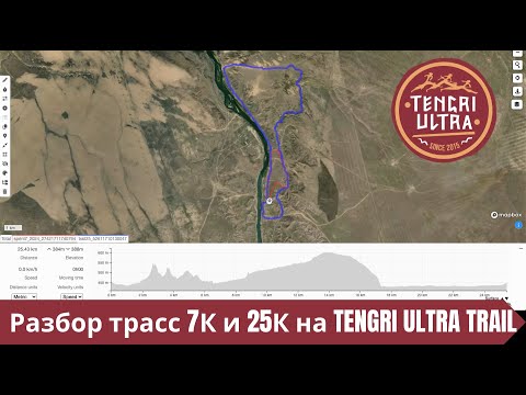 Разбор трасс 7К и 25К на Tengri Ultra Trail 🏃‍♂️ | Pedro Vizuete