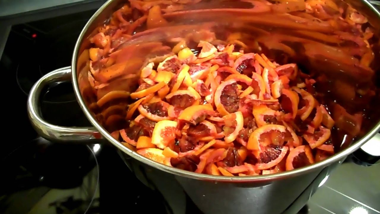 PapaClaus' specials : Confiture d'Oranges Sanguines (Sicilian Orange Jam)