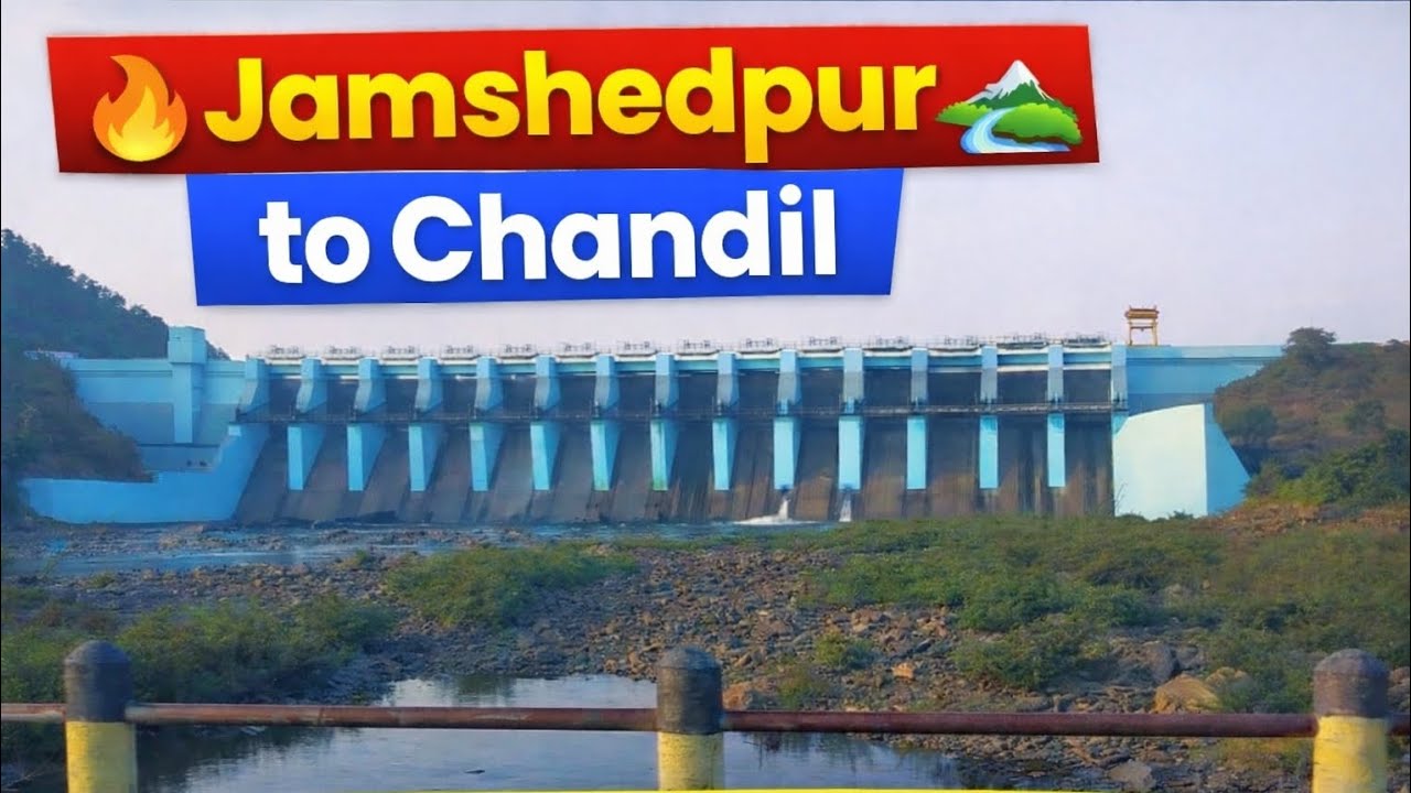 Jamshedpur to Chandil Dam Travel Vlog | Scenic Ride Jharkhand🏞