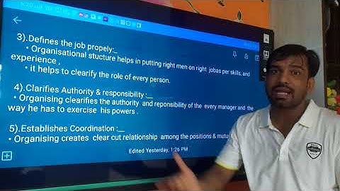 ch.no#2 Functions of management  1) Organising