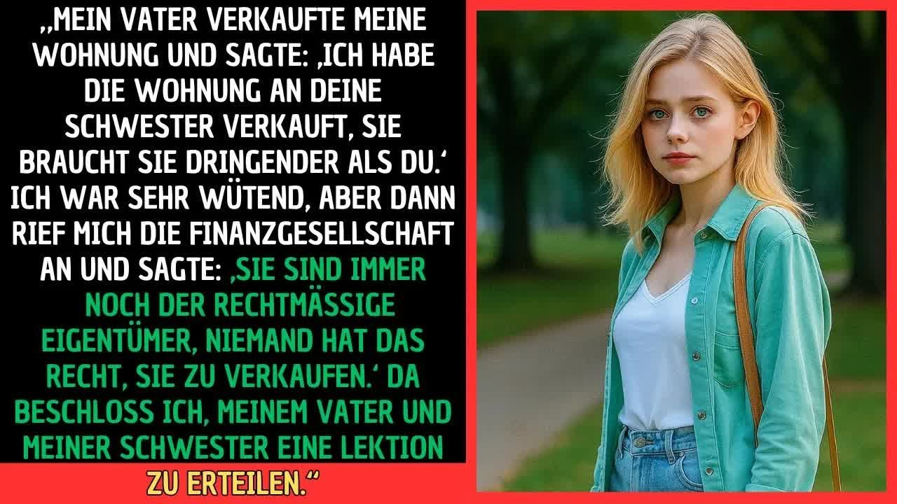 Mein Vater verkaufte meine Wohnung heimlich, ich bekam sie durch Klage zurück!
