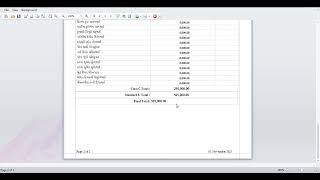 Fee Report